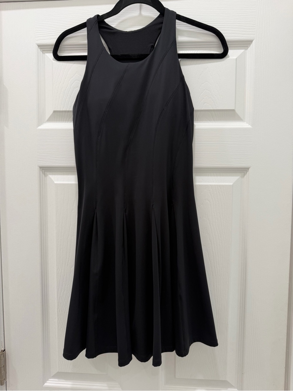 Lululemon Black Sleeveless A-Line party Dress